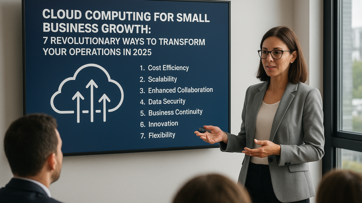 Cloud Computing for Small Business Growth: 7 Revolutionary Ways to Transform Your Operations in 2025